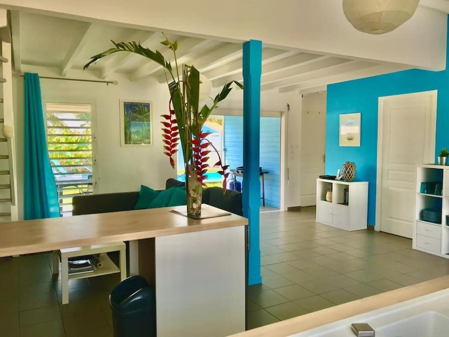 Villa Ti Bleu Caraibes 8 Personnes A St Francois Saint-Francois  Exteriér fotografie