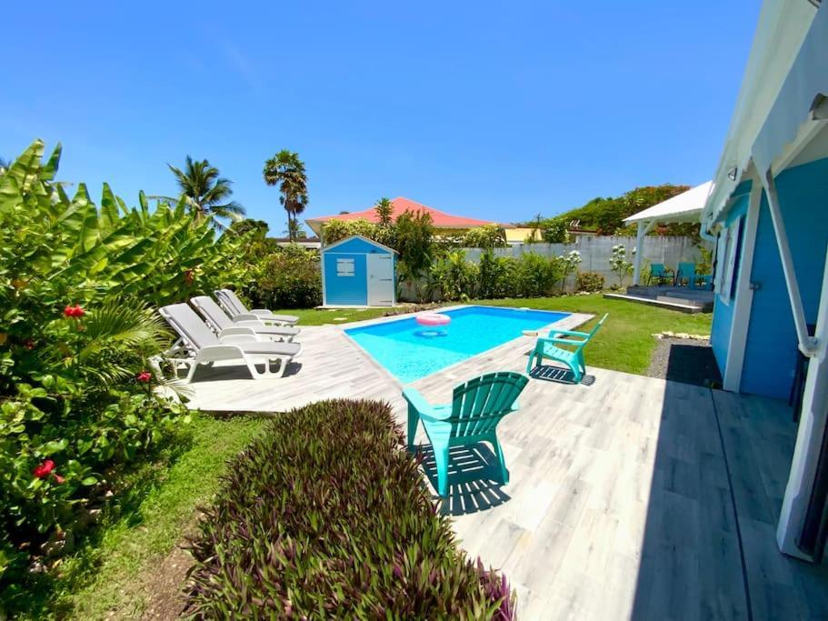 Villa Ti Bleu Caraibes 8 Personnes A St Francois Saint-Francois  Exteriér fotografie
