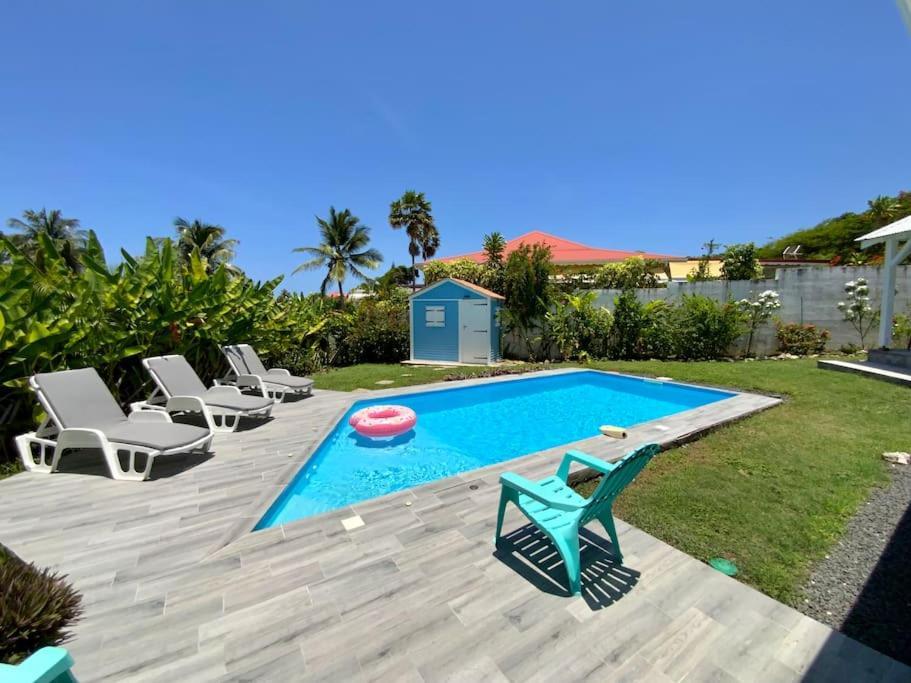 Villa Ti Bleu Caraibes 8 Personnes A St Francois Saint-Francois  Exteriér fotografie